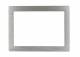 ALLNET Touch Display Tablet 12 inch e.g. Cover for installation frame, silver, narrow