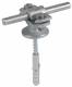 Dehn + Soehne 275160 DEHN conductor holder m. Abdeckbund ,