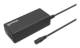 Manhattan 180962 Universal Laptop Power Supply 65W Charger with nine adapter plugs and universal voltage, compatible with most notebooks, ideal as an additional or replacement power supply, includes detachable EU power cable, black