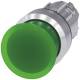 Siemens 3SU10511AD400AA0 Pilzdrucktaster beleuchtet 22 mm rund grün 30 mm