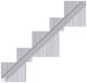 Siemens 8UD19004WB00 Verlängerungswelle 600 mm 12 x 12 mm Zubehör für: 3VA1/2 1000 3VA5/6 800