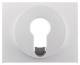 Berker 15057003 central piece for key switch button K.5 aluminum