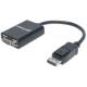Manhattan 151962 DisplayPort auf VGA Konverter zum einfachen Anschluss von PCs mit DisplayPort an VGA-Monitore, Beamer und mehr
