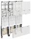 Hager ZL3EL261N Komplettfeld 6ZP eHZ DSS H 1050mm 3-feld