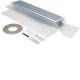Hager BKFDE600065 End piece adjustable height with film and sealing material for BKFD 600x(65-110)mm