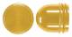 Jung 37.07 Schraubhaube flach gelb für Lichtsignal LM max.35mm Länge