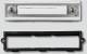 Siedle CL 01 Classic Klingeltaste kpl Glasklar 042811