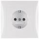 Berker 47228989 Steckdose SCHUKO mit Abdeckplatte S.1 polarweiss glänzend