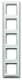 Busch Jaeger 2CKA001725A1562 BJ 1725-914 Cover alpine white, Busch-balance SI frame Busch-balance SI