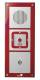 Telecom Behnke BT 20-371-IP IP Emergency Phone 3-fold frame with red RAL 3000