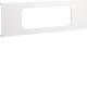 Hager R94139016 Trim panel 3-way R18 for UP insert and frame PVC BRA/S OT120 traffic white