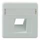 Rutenbeck 13510002 Rod Beck ZST/UAE-CAT.5E +6-8, central piece pearl white 50x50x13mm