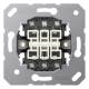 Jung 5306EU rocker switch 3-way universal off-change