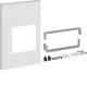 Hager UC52LAW22 Bausatz universN 750x500 für ACB HW1 Fix IP54 2Feld 400 Tiefe
