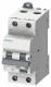 Siemens 5SU1326-7FP10 FI/LS switch 2P 2TE, 10A