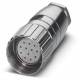 Phoenix Contact 1593657 Phoenix RC-06S1N121500 Kabelsteckverbinder mit PG9-Anschlussgewinde