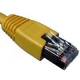 Patchkabel RJ45, CAT5e 100Mhz, 15m gelb, S-FTP(SF/UTP)