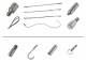 Klauke 52055387 accessory set 8 pieces for cable pull-in rods