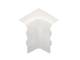 Kleinhuis SFI50.6 inner corner SDK 17x50 90 degree 17x50 mm for SDK50 cream white