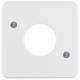 Berker 153009 Zentralstück für Druck+Licht signal E10 wg Up IP44 polarweiß glänzend