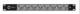 Vertiv EP0G81A1 (Knürr) Zubehör-Steckdosenleiste, 8x Dosen (CEE7) → Stecker (CEE7), 48,3 cm ( 19 Zoll ), 3 m