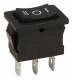 Wippenschalter McPower, 3-polig, schwarze Wippe, AC 250V/6A