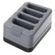 Zebra battery charging station, 4 slots