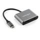 STARTECH.COM USB-C Multiport Video Adapter - HDMI 2.0 or DisplayPort with HDR - 4K 60Hz - USB Type C to HDMI or DP