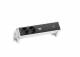 Bachmann Desk2 power strip, 2x sockets (CEE7), 1xUSB C 60W charger 0.2m GST18 RAL9010