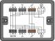 WAGO 899-631/189-000 Verteilerbox Wechselschaltung 1 Eingang