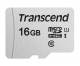 Flash SecureDigitalCard (microSD) 16GB - Transcend 300S