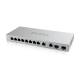 Zyxel Switch unmanaged Layer2 12 Port ? 8x 1 GbE ? 2x 2.5 GbE ? 2x SFP+ ? Desktop ? Lüfterlos ? XGS1010-12 V2