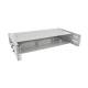InLine® 48,3 cm ( 19 Zoll ) Wandrack, 2HE, Tiefe 24-40cm, Abdeckung, grau RAL7035