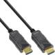InLine® HDMI AOC Kabel, Ultra High Speed HDMI, 8K4K, schwarz, 100 m