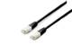 Equip 605690 Patchkabel Cat6A Plat.S/FTP 2xRJ45 1,00 m schwarz LSZH Polybeutel