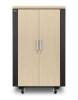 APC AR4024SP NetShelter CX Secure Soundproof Server Room in a Box Enclosure Shock Packaging Rack-Schrank 24U 19 grau Eiche
