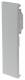 Hager BRS652106DVERZ End piece steel BRS 70x210mm OT 2x80mm galvanized