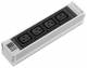 Rittal 7859130 DK PSM Plus socket module, C19, 4-way, black, nicht schaltbar, mit LED