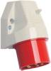 Walther-Werke 610NI 610 NI wall-mounted plug 16 A 5P 400 V 6h IP44 outdoor cable entry 1 top
