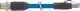 Murrelektronik 7700-51101-S4X0300 M12 Stecker 0° X-kod/RJ45 Stecker 0° TPE C6a blau 3 m