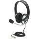Manhattan 175555 Headset Stereo Classic, jack