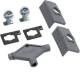 Hager FL95Z closure orion plus 3 mm double bar insert for enclosure steel sheet