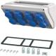 Gustav Hensel 20001453 Hensel Mi CB 18 Mi Connection Box 8x Schuko + CEE 16 A 5p 400 V 6h