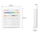Synergy 21 LED Remote Control Smart Panel RGB-WW (RGB-CCT) 4 Zones *Milight/Miboxer*