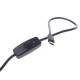 ALLNET ALL-USB-CC-SW-1.5m Kabel USB, C(St) => C(St), 1,0m, USB3.1, black, USB-C Strom-/Datenkabel mit Schalter
