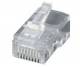 Equip Telefon-Stecker RJ45/8P8C ungeschirmt 100Stk transp.