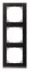 Merten MEG4030-3671 M-Pure Decor frame 3-fold wenge/aluminium