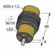 Turck NI15-P30-Y1X/S97 Inductive sensor with extended temperature range 1022704