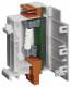 Hager KU9S10HZ fuse box (10x), 1A, 230V, 25kA, 2p, pluggable