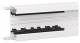 Hager BRN6513019016 parapet rail lower part profile device installation BRN 65x130mm